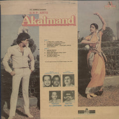 Akalmand - Hindi Bollywood Vinyl LP