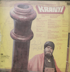 Kranti - Hindi Bollywood Vinyl LP