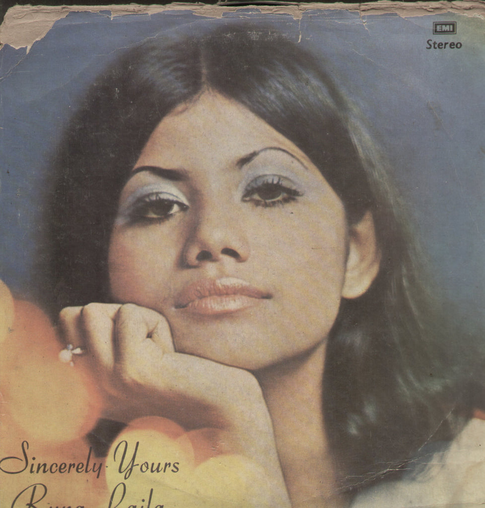 Sincerely Yours Runa Laila - Urdu Bollywood Vinyl LP