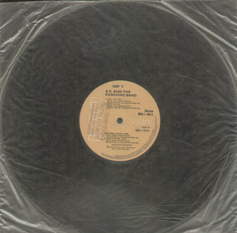 K.C. and The Sunshine Band - English Bollywood Vinyl LP - No Sleeve