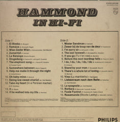 Hammond In Hi-Fi Stef Meeder - English Bollywood Vinyl LP