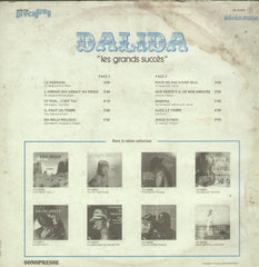 Les Grands Succes Dalida - English Bollywood Vinyl LP