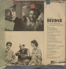 Deedar - Hindi Bollywood Vinyl LP