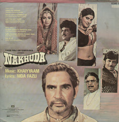 Nakhuda - Hindi Bollywood Vinyl LP