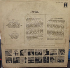 All Fake Romance Percy Faith - 1969 - English Vinyl Record Lp