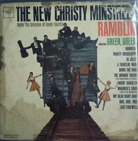 “THE NEW CHRISTY MINISTRELS Under the direction of Randy Sparks RAMBLIN’ featuring GREEN, GREEN” English Vinyl LP – Bollywood Film Vinyl LP