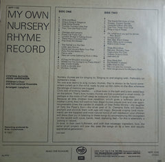 “MY OWN NURSERY RHYME RECORD” 1967,English vinyl LP - Bollywood Film Vinyl LP