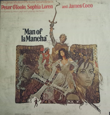 “MAN OF LA MANCHA” 1972, English Vinyl LP – Bollywood Film Vinyl LP