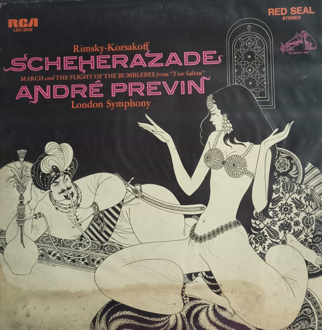 “Rimsky – Korsakoff SCHEHERAZADE March & the flight of the Bumblebee ANDRE PREVIN” 1968, English Vinyl LP – Bollywood Film Vinyl LP