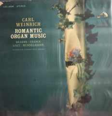 “ROMANTIC ORGAN MUSIC (Carl Weinrich)” 1964,English Vinyl LP – Bollywood Film Vinyl LP