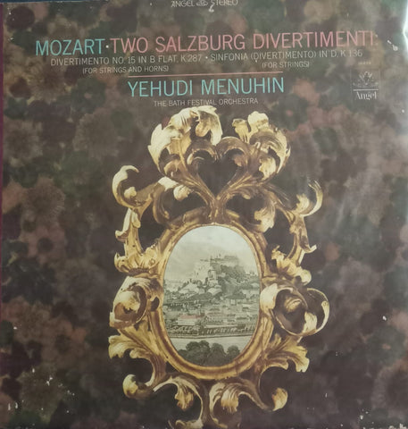 “MOZART – Two Salzburg divertimenti:” 1966,English Vinyl LP – Bollywood Film Vinyl LP