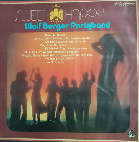 “SWEET AND HAPPY – Wolf Berger Partyband” , English Vinyl LP – Bollywood Film Vinyl LP
