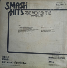 “SMASH HITS STEVIE WONDER - STYLE”1978, English Vinyl LP – Bollywood Film Vinyl LP