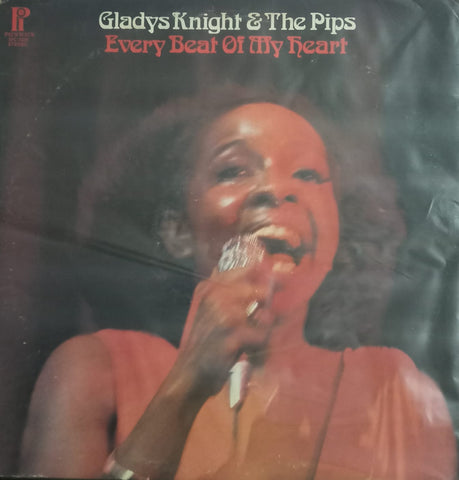 “GLADYS KNIGHT & THE PIPS – EVERY BEAT OF MY HEART”1973, English Vinyl LP – Bollywood Film Vinyl LP