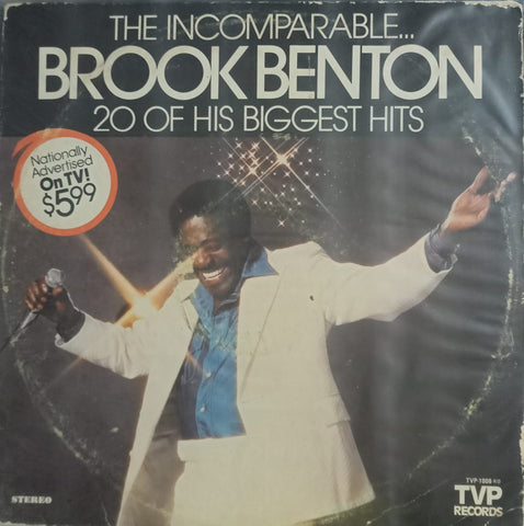 “THE INCOMPARABLE BROOK BENTON ( 20 of his biggest hits)”1976, English Vinyl LP – Bollywood Film Vinyl LP