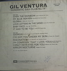 “GIL VENTURA – ROMANTIC SAX CLUB NO.14”,  English Vinyl LP – Bollywood Film Vinyl LP