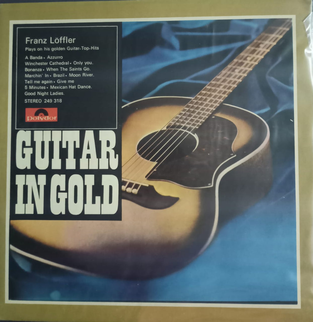 “GUITAR IN GOLD,2 – Franz Loffler”1969, English Vinyl LP – Bollywood Film Vinyl LP