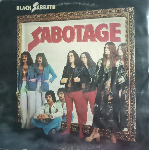 “SABOTAGE – BLACK SABBATH”1989, English Vinyl LP – Bollywood Film Vinyl LP