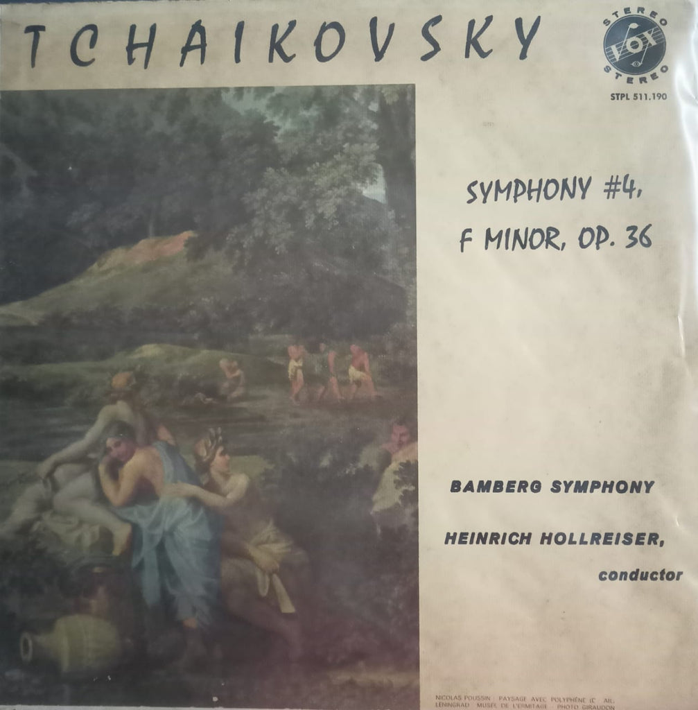 “TCHAIKOVSKY – SYMPHONY #4, Minor, op. 36”, English Vinyl LP – Bollywood Film Vinyl LP