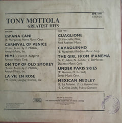 “TONY MOTTOLA – GREATEST HITS”, English Vinyl LP – Bollywood Film Vinyl LP