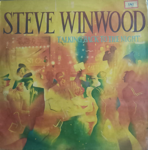 “STEVE WINWOOD – Talking Back To The Night”1982, English Vinyl LP – Bollywood Film Vinyl LP