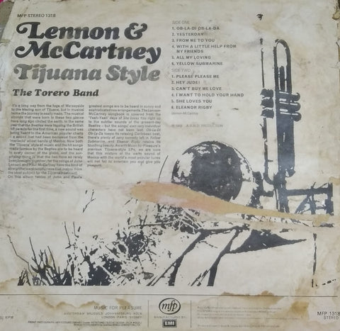 “LENNON & Mc CARTNEY TIJUNA STYLE” English vinyl LP