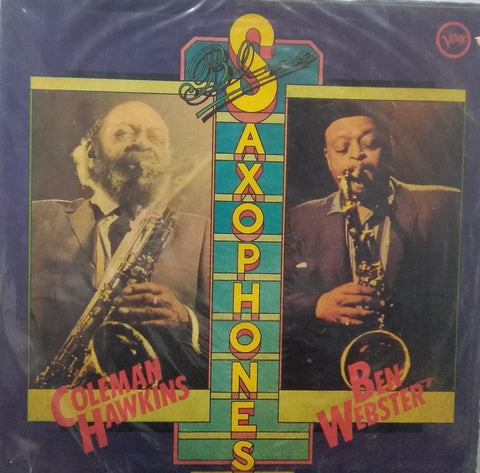 "BLUE SAXAPHONES" English vinyl LP