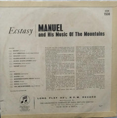 "ECSTASY MANUEL AND HIS MUSIC OF THE MOUNTAINS" English vinyl LP