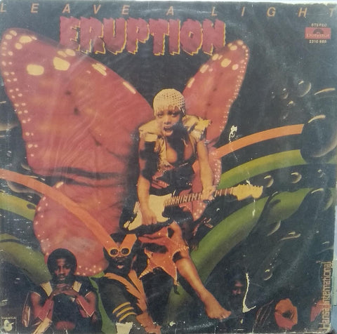 "ERUPTION LEAVE A LIGHT" English vinyl LP