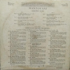 "MANTOVANI SHOWCASE" English vinyl LP
