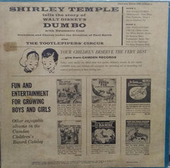 "WALT DISNEY'S DUMBO AND THE TOOTLEPIPERS' CIRCUS" English vinyl LP