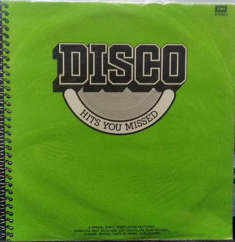 "DISCO HITS YOU MISSED" English vinyl LP