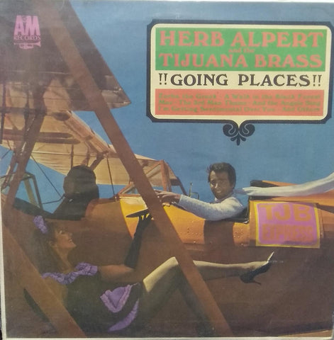 "GOING PLACES HERB ALPERT AND THE TIJUANA BRASS" English vinyl LP