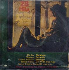 "28 HITS ON THE ACCORDION ROGER BEAN AND HIS DANCE ORCHESTRA" English vinyl LP