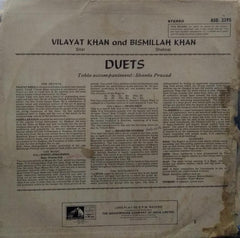 "DUETTO ( JUGALBANDI )" Hindi vinyl LP