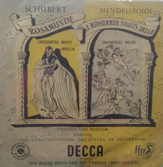 "A MIDSUMMER NIGHTS DREAM" English vinyl LP