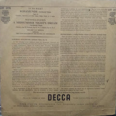 "A MIDSUMMER NIGHTS DREAM" English vinyl LP