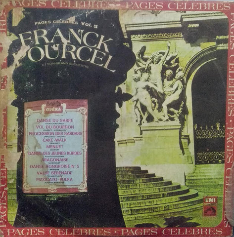 "FRANCK POURCEL ET SON GRAND ORCHESTRA" English vinyl LP