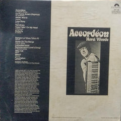 "ACCORDEON - Horst Wende" English vinyl Lp