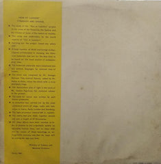 "PYRAMIDS AND SPHINX HERE HISTORY BEGAN" English vinyl LP