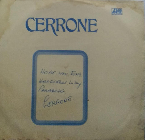 "CERRONE'S PARADISE" English vinyl LP