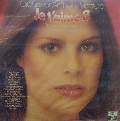 "JET'AIME-TRAUM MELODIEN 8" English vinyl LP