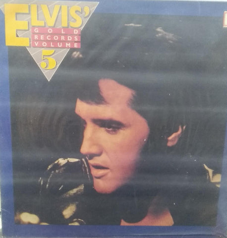 "ELVIS' GOLD RECORDS-VOL.5" English vinyl LP