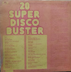 "20 SUMMER DISCO-BUSTER" English vinyl LP