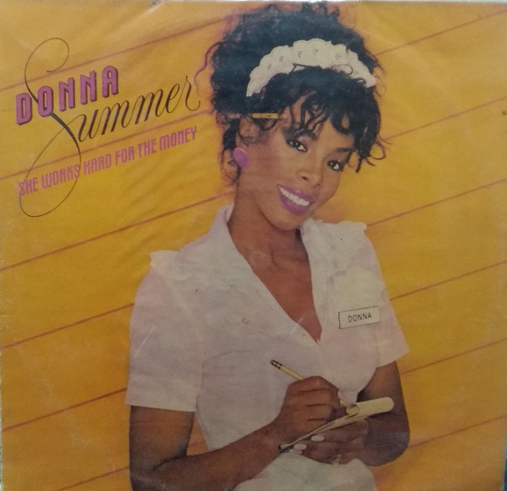 "SHE WORKS HARD FOR THE MONEY" English vinyl LP