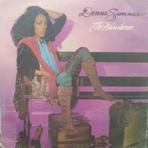 "DONNA SUMMER/THE WANDERER" English vinyl LP