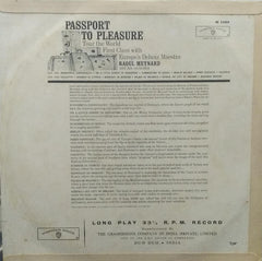 "PASSPORT TO PLEASURE" English vinyl LP