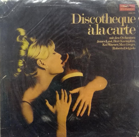 "DISCOTHEQUE A LA CARTE" English vinyl LP