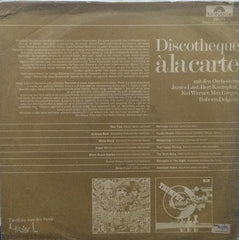 "DISCOTHEQUE A LA CARTE" English vinyl LP