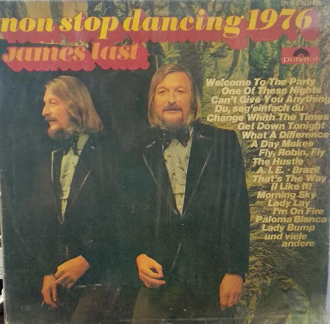 "NON STOP DANCING 1976 JAMES LAST" English vinyl LP